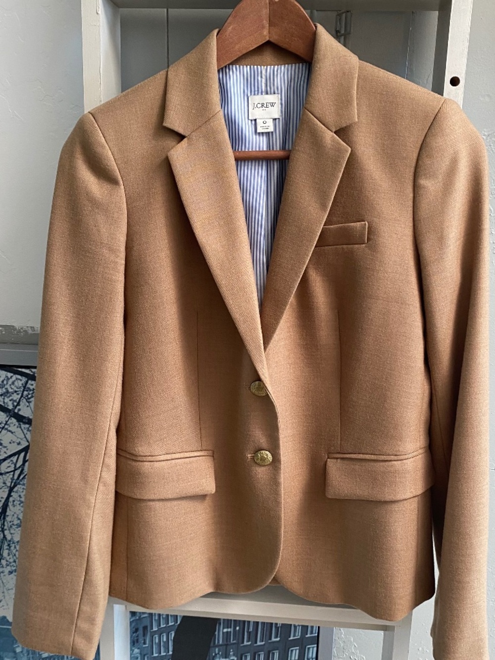 J.Crew Women Wool Blend Blazer!